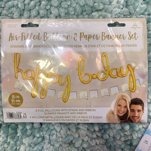 🎈 Happy 1st Birthday Party Photo Booth Props - Picture 3 of 10